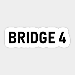 Bridge 4 blue Sticker